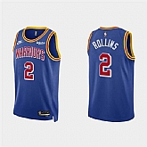 Golden State Warriors #2 Ryan Rollins 2022 Royal Stitched Basketball Jersey Dzhi,baseball caps,new era cap wholesale,wholesale hats